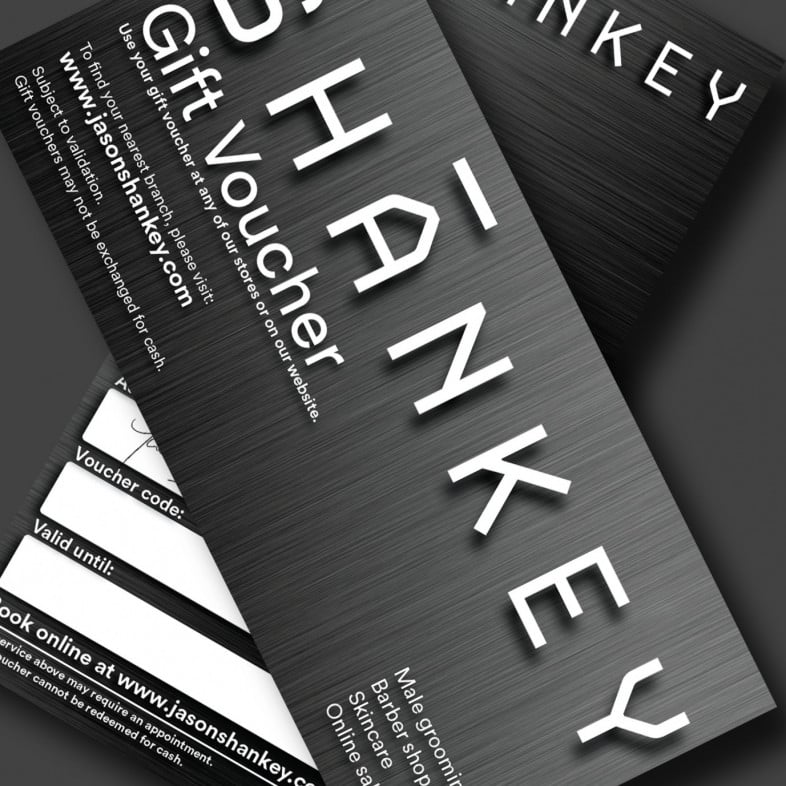 Shankey Male Grooming Gift Voucher
